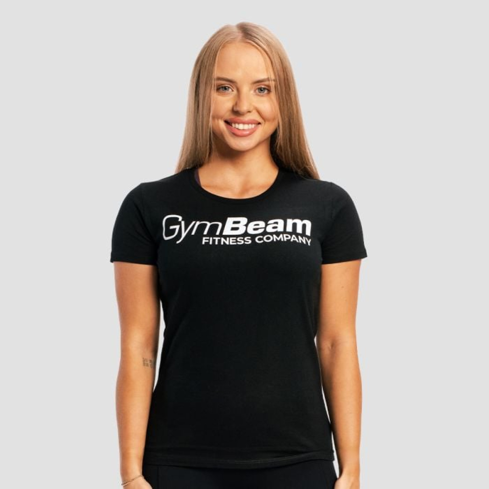 GymBeam Dámske tričko Fitness Black XS · záber 1