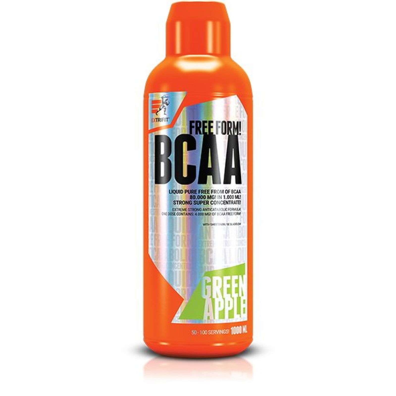 BCAA 80 000 Liquid - Extrifit 1000 ml. Jablko · záber 1
