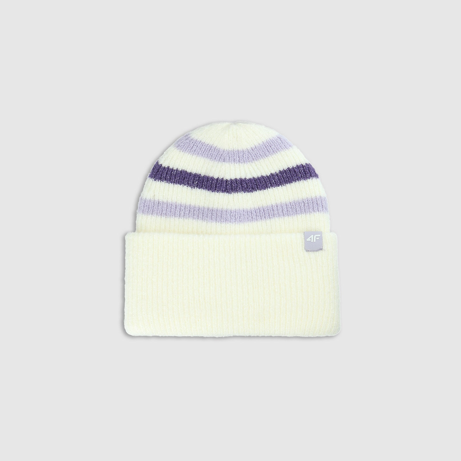 Dievčenská čiapka beanie - biela · záber 1