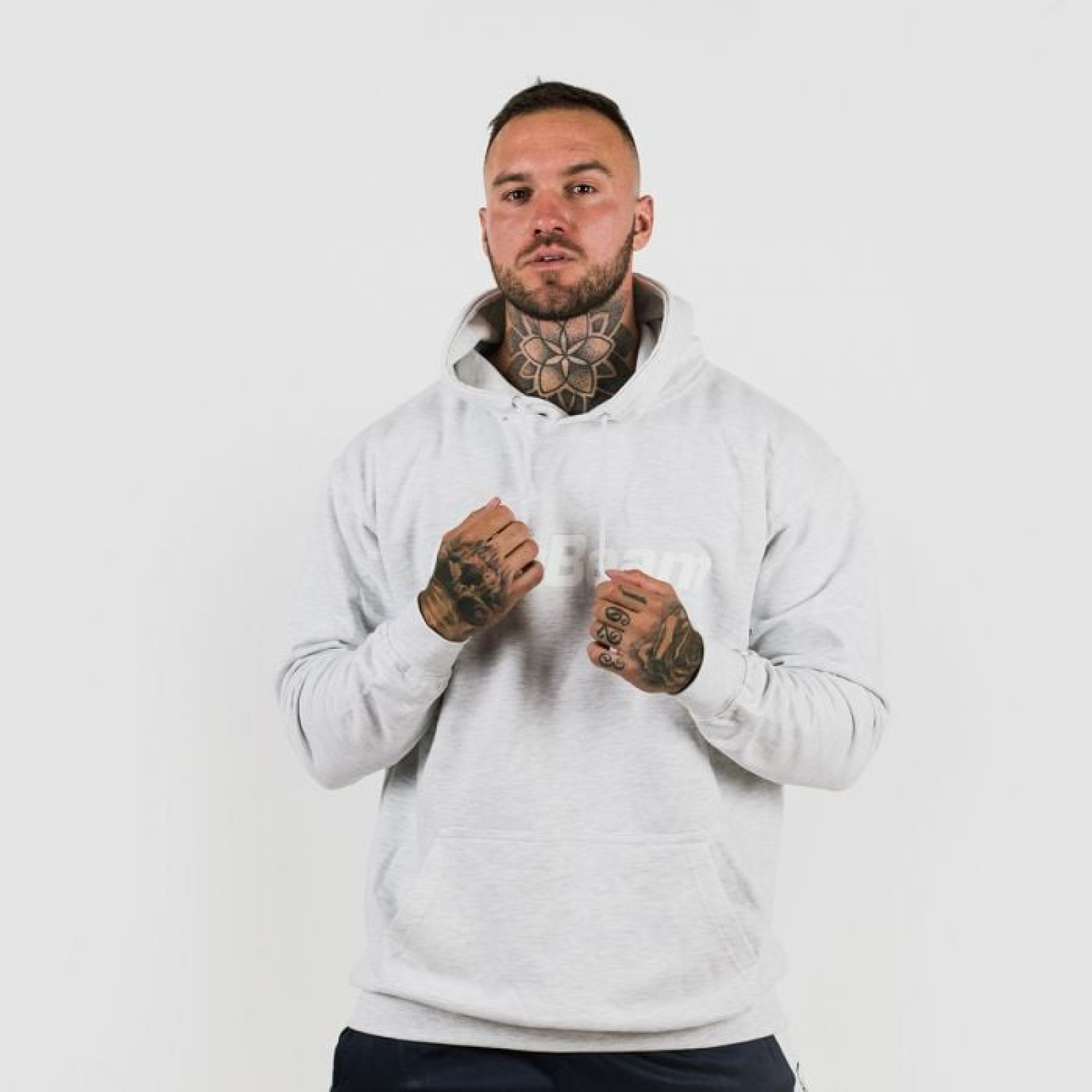 GymBeam Mikina PRO Hoodie Grey L · záber 1
