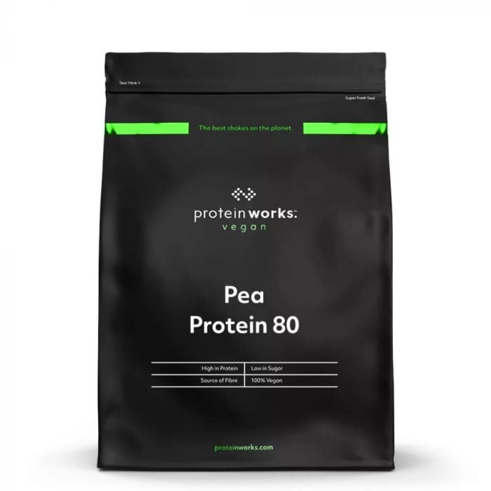 TPW Hrachový proteín Pea Protein 80 bez príchute - Príchuť: Bez príchute | Hmotnosť: 0,5 kg | Balenie: 25 · záber 1