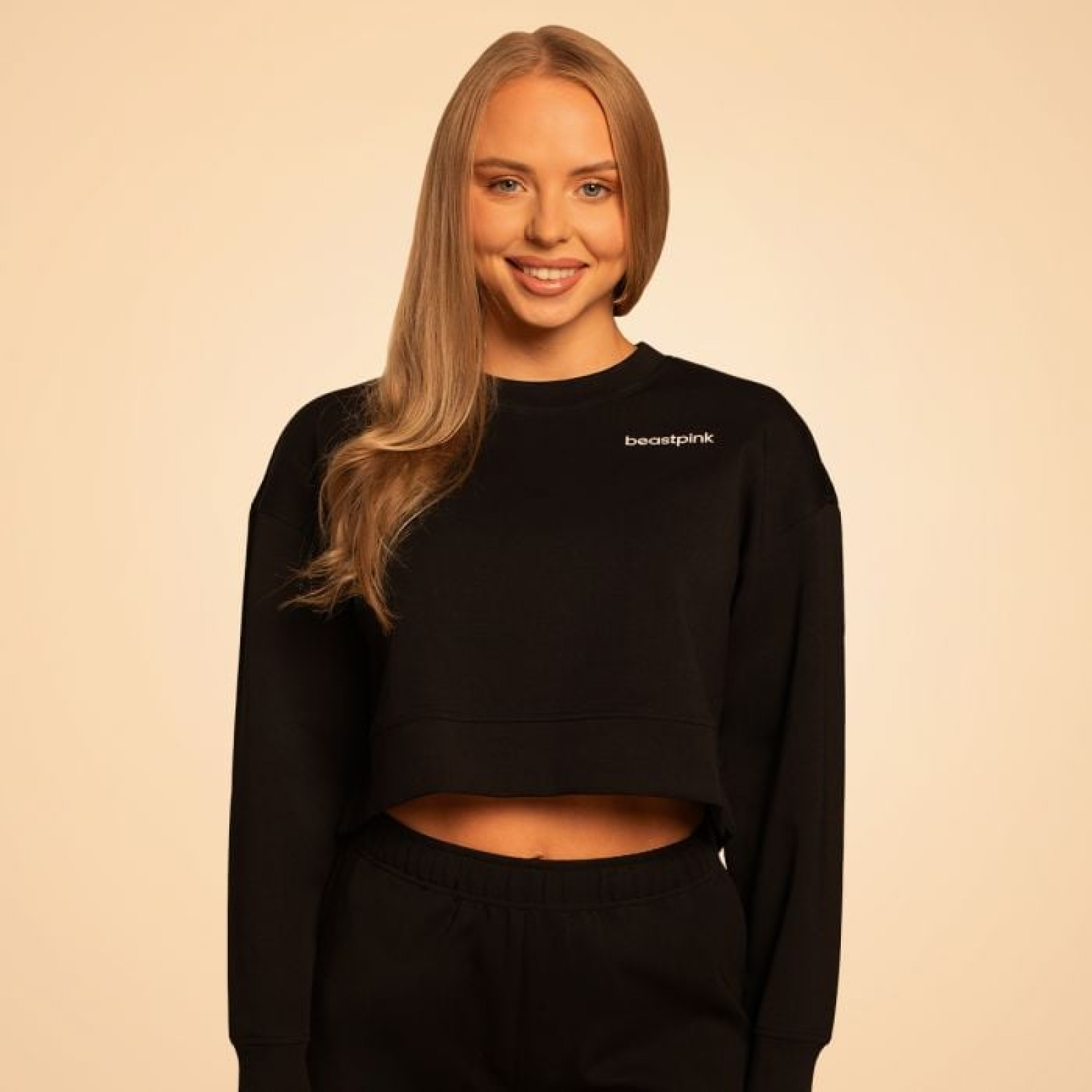 BeastPink Dámska mikina Grace Black M · záber 1