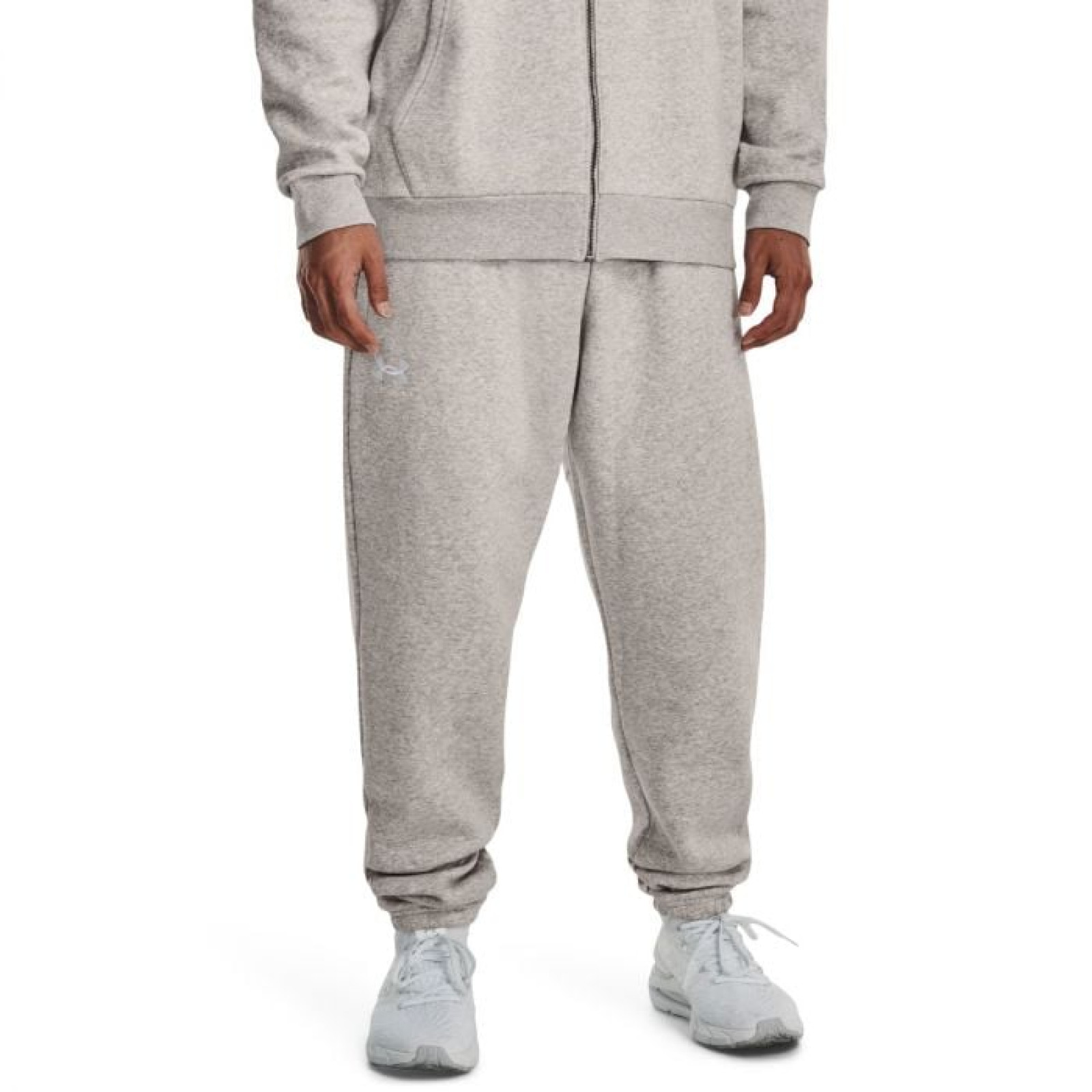 Under Armour Pánske tepláky Essential Fleece Grey XSXS · záber 1