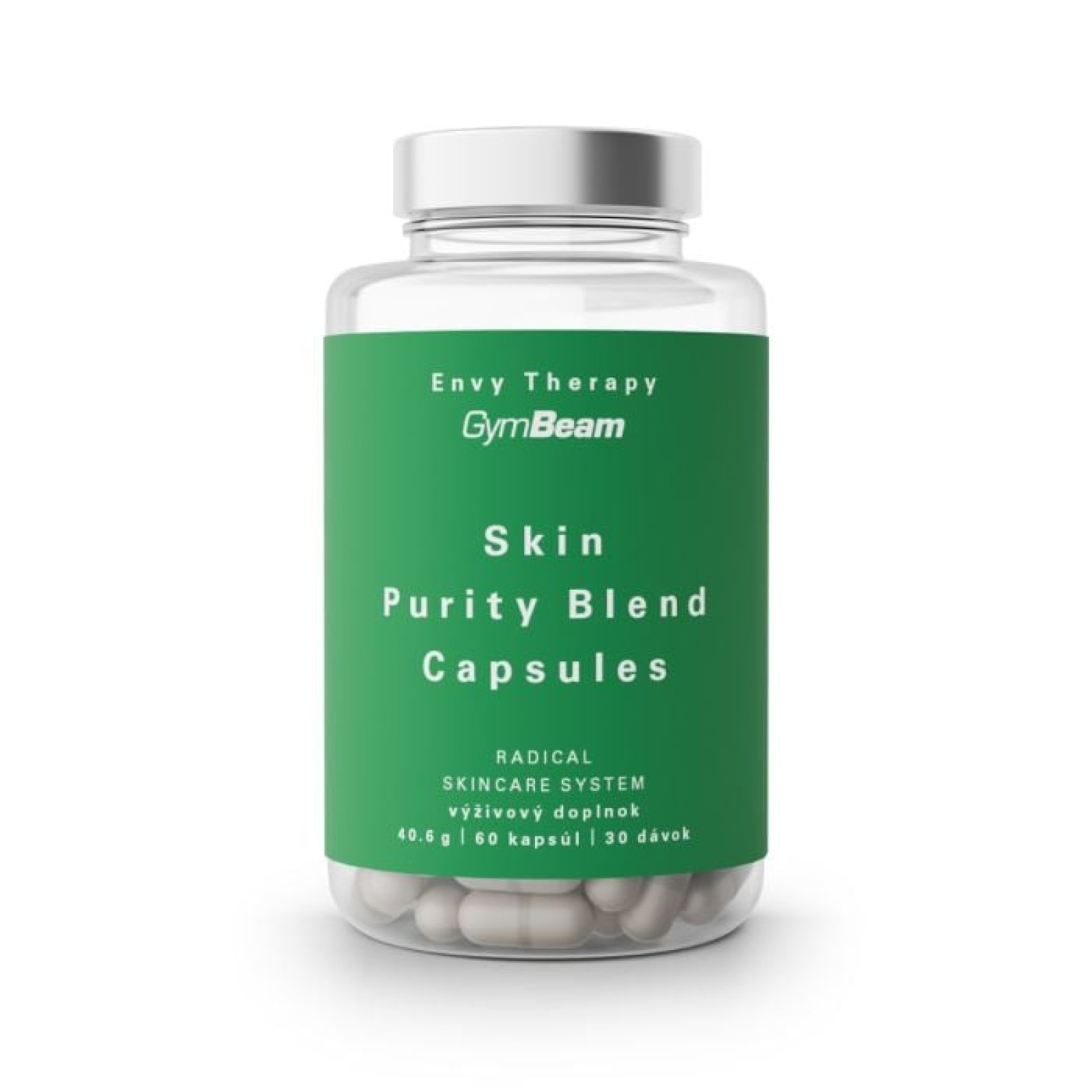 Envy Therapy x GymBeam Skin Purity Blend Capsules · záber 1