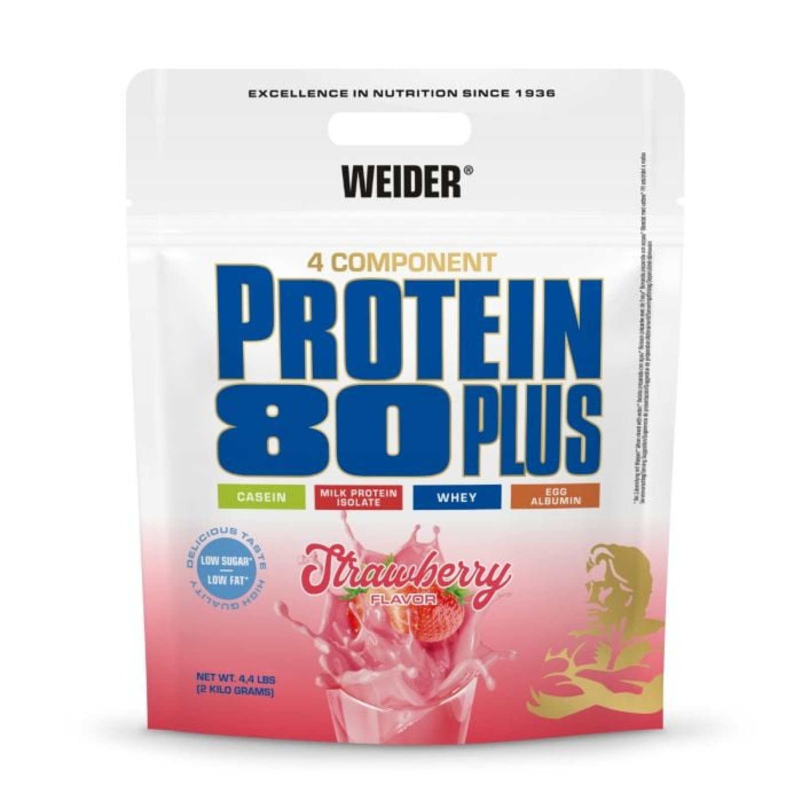 Weider Potein 80 PLUS jahoda · záber 1