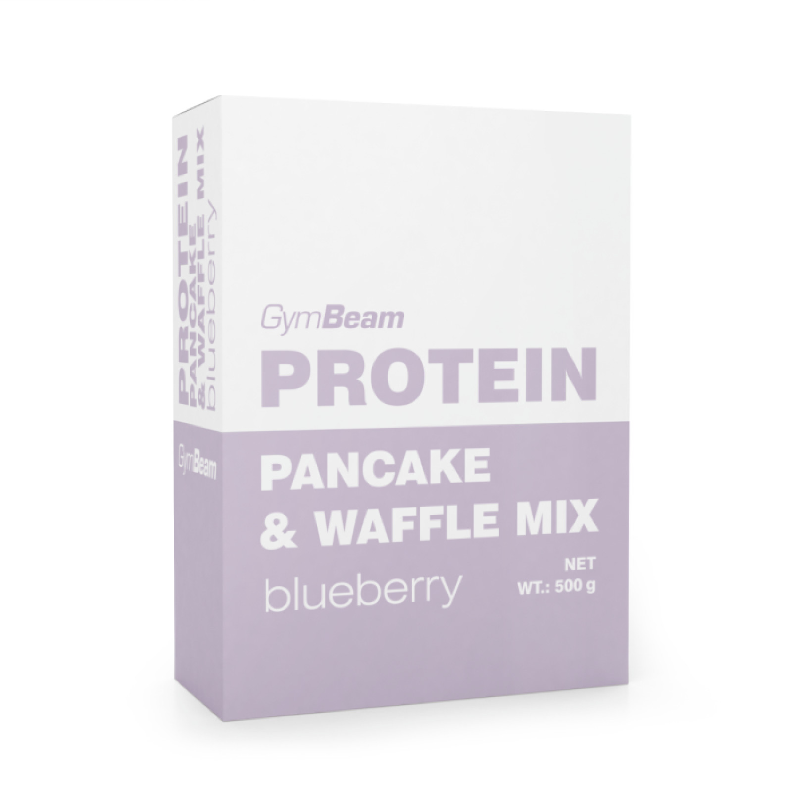 GymBeam Proteínové palacinky Pancake & Waffle Mix 500 g čučoriedky · záber 1