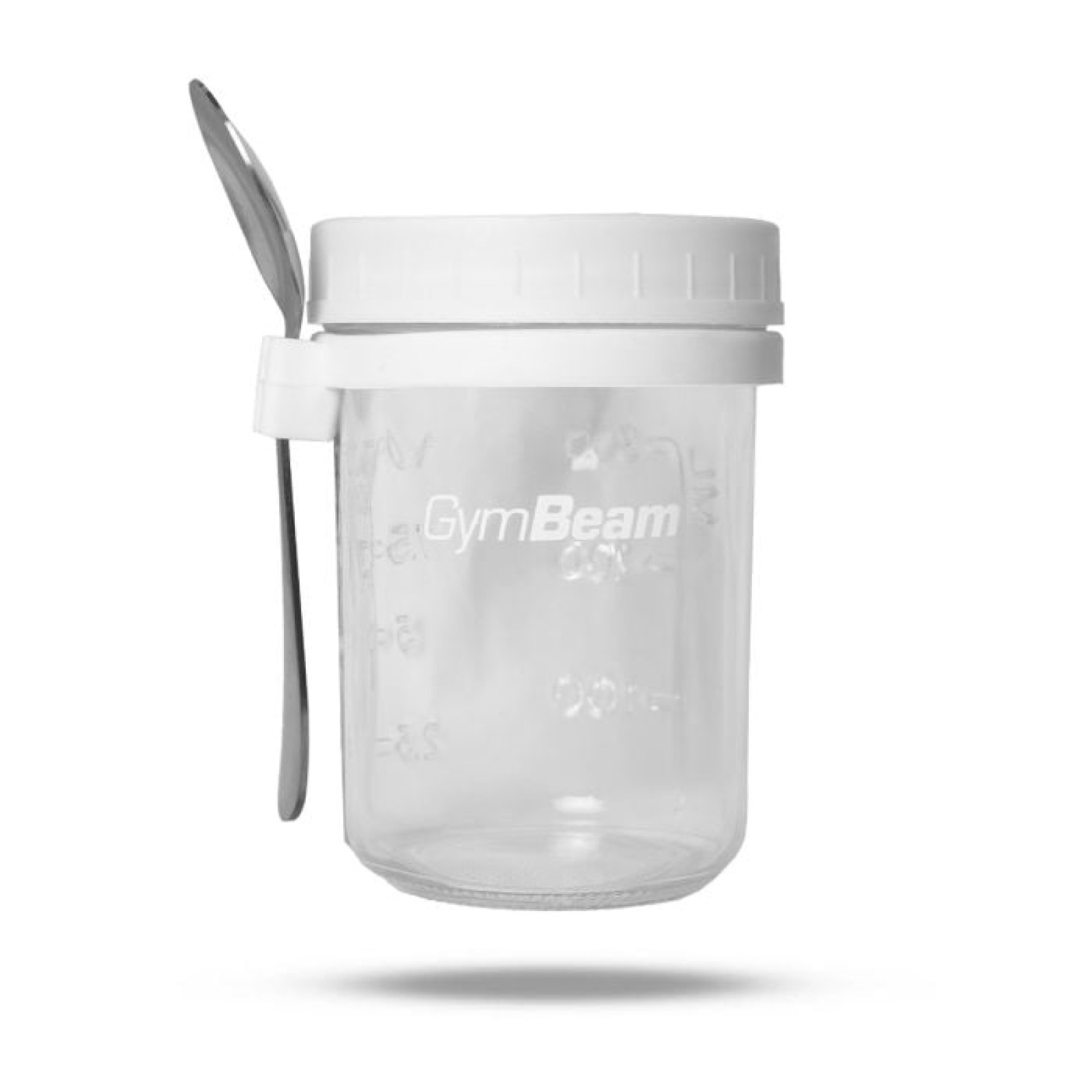 GymBeam Raňajkový pohár White 350 ml · záber 1