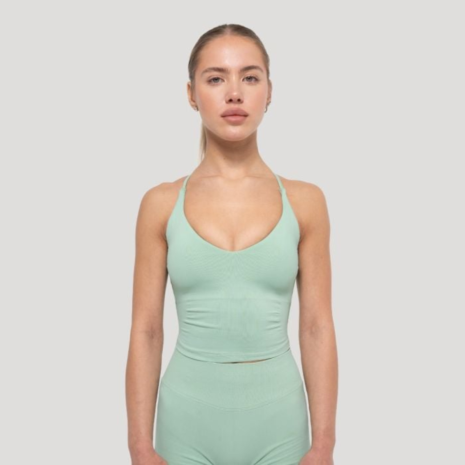 GymBeam Dámske tielko Luma Pistachio XL · záber 1