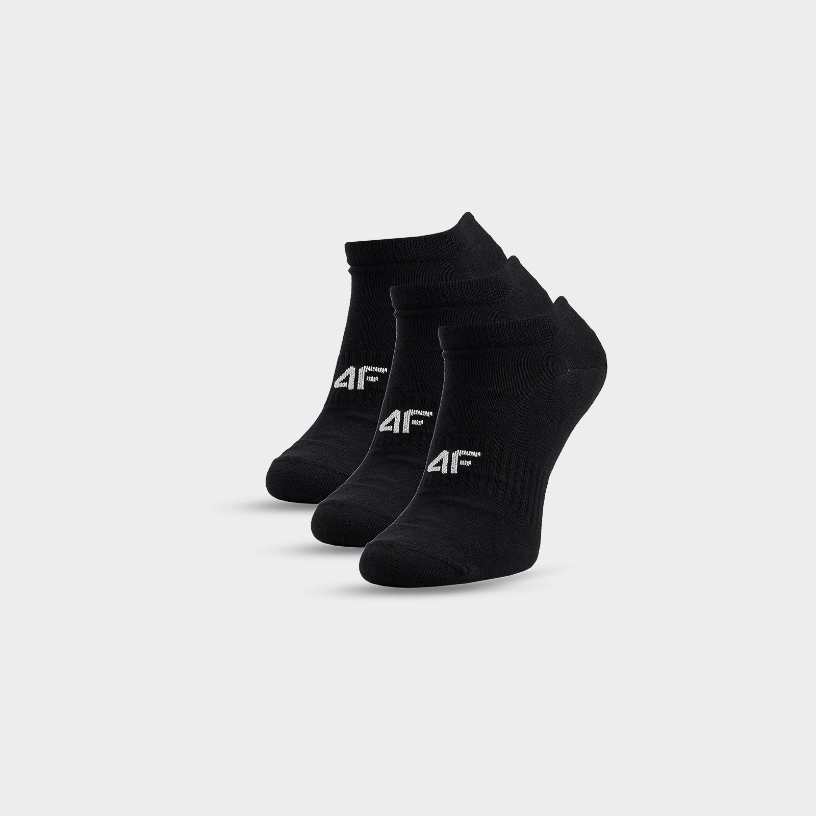Krátke ponožky (3-pack) pánske - čierne · záber 1
