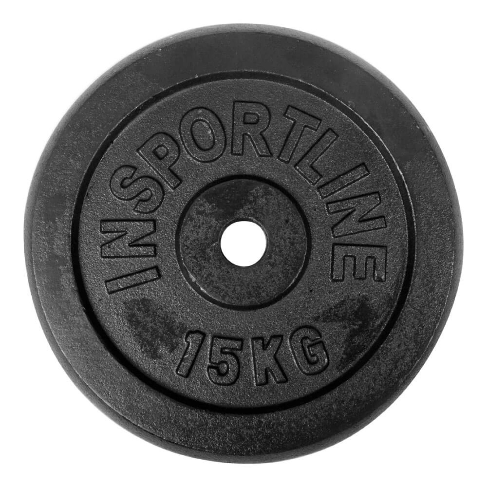 Liatinové závažie inSPORTline Castblack 15 kg 30 mm · záber 1