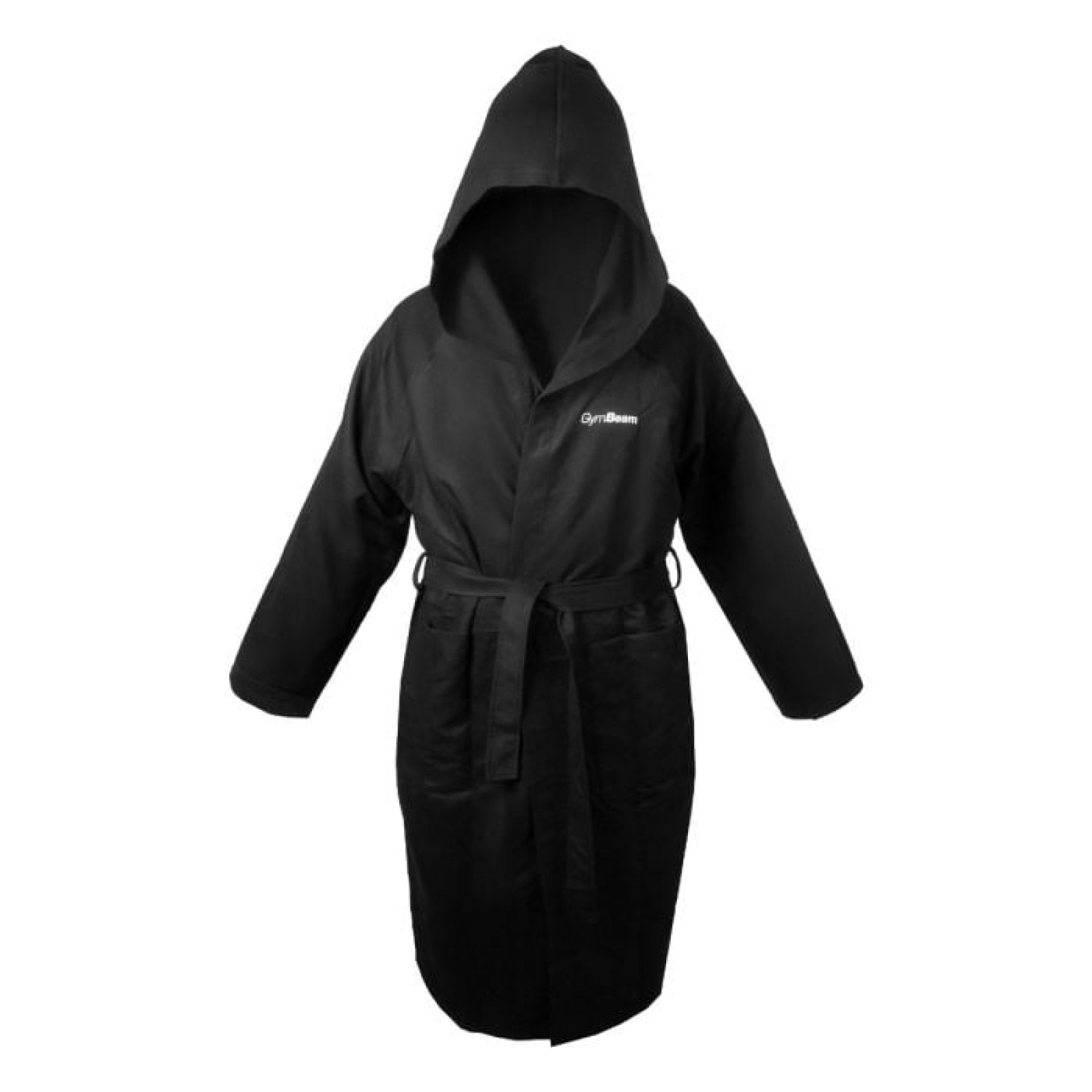 GymBeam Rýchloschnúci župan Quick-Dry Black XL · záber 1