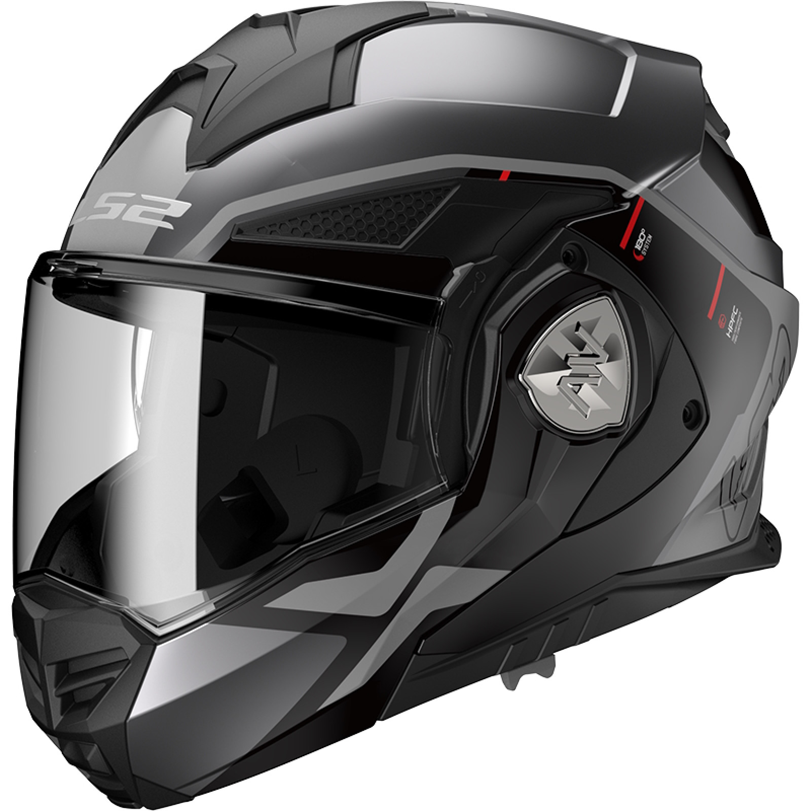 LS2 Advant X Metryk Matt Titanium XXL (63-64) · záber 1