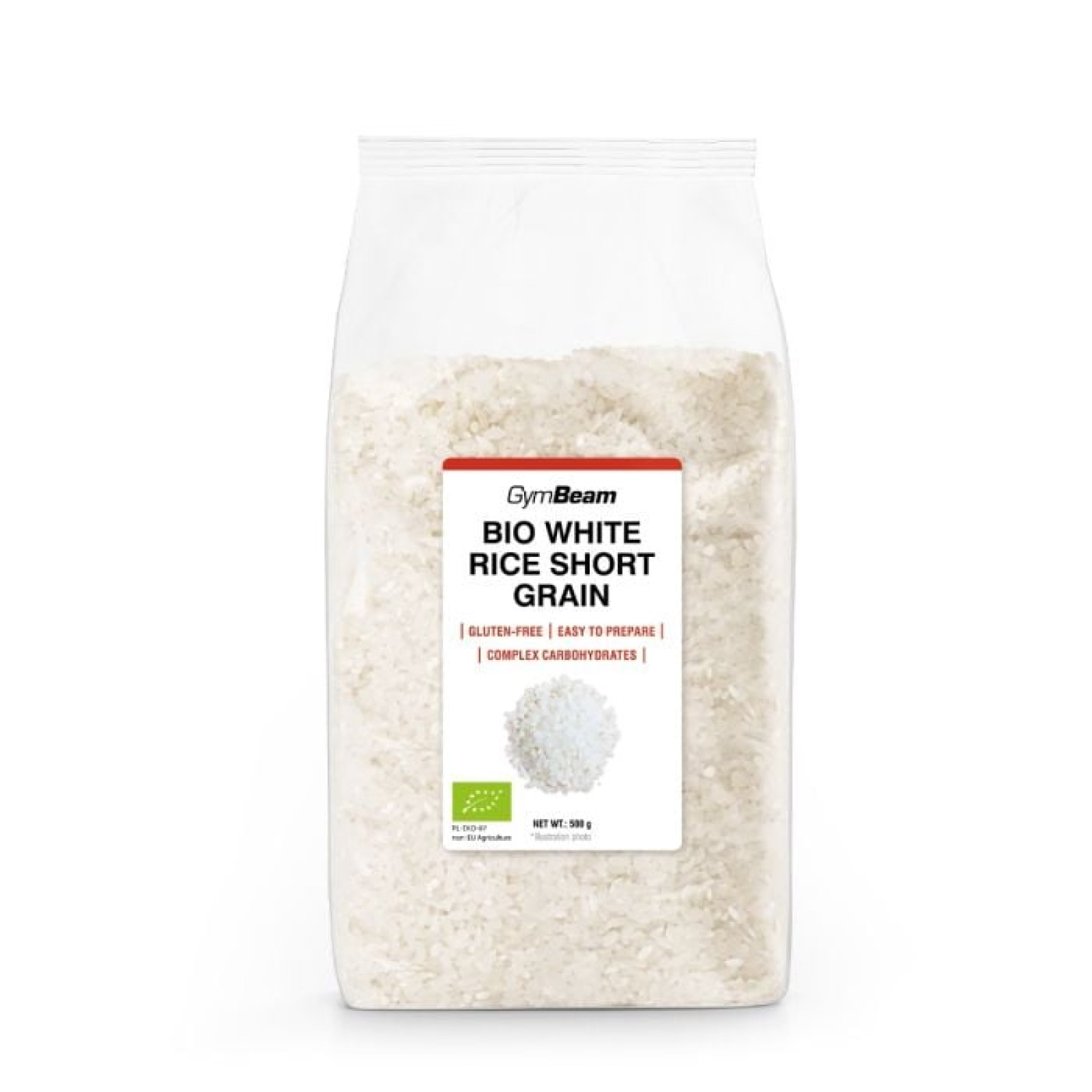 GymBeam BIO Biela Guľatozrnná ryža · záber 1