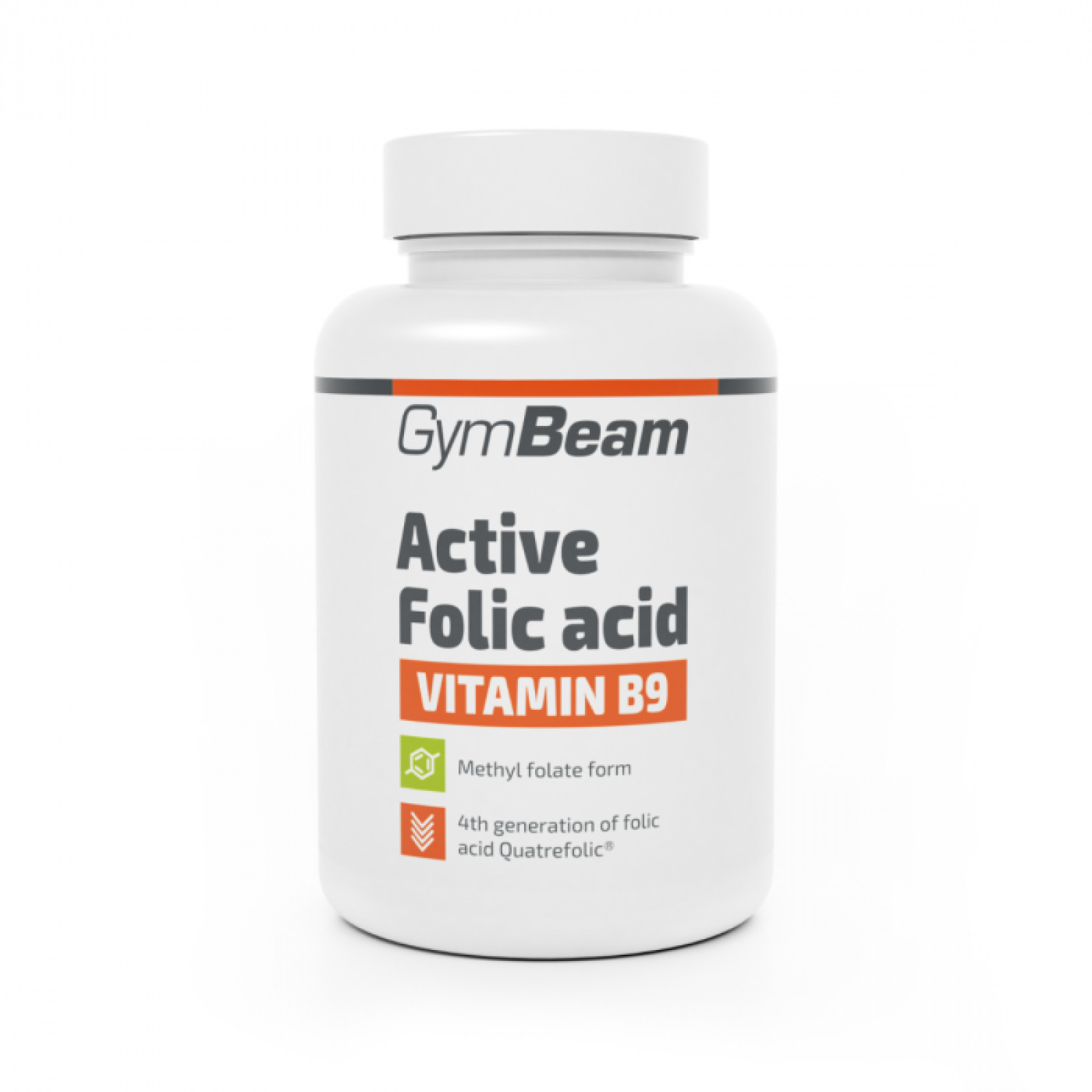 GymBeam Aktívna kyselina listová (Vitamín B9) · záber 1