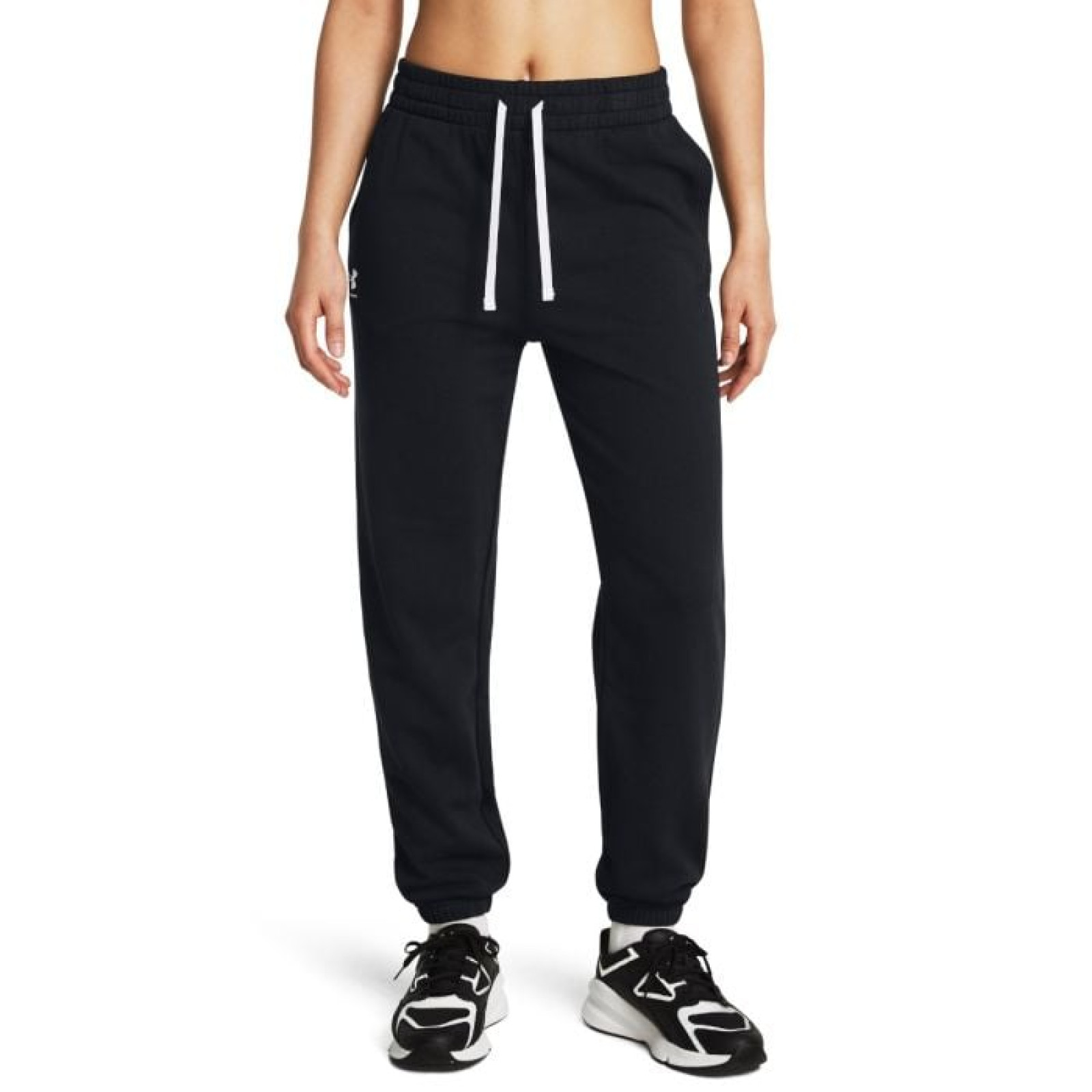 Under Armour Dámske tepláky UA Rival Terry Jogger Black XSXS · záber 1