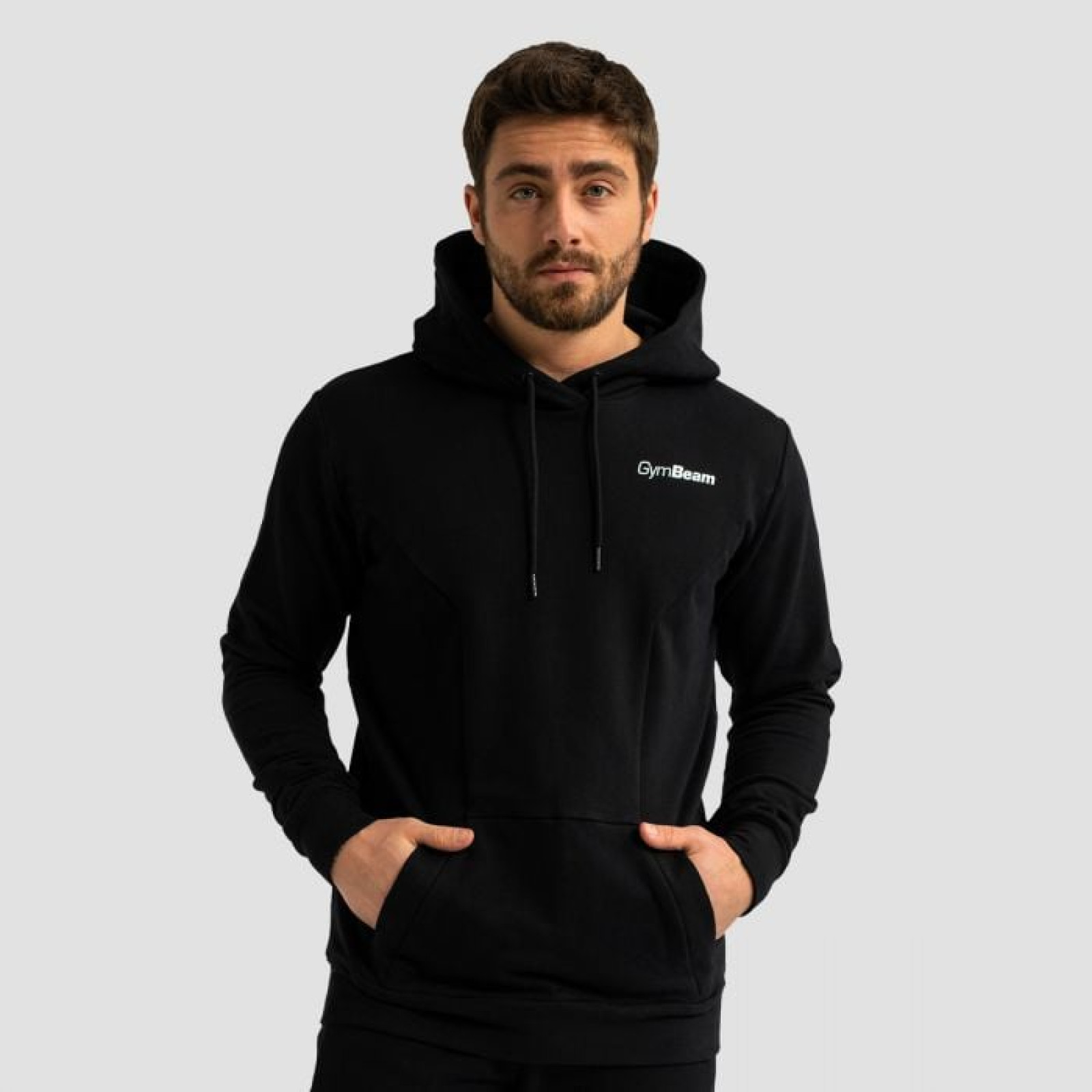 GymBeam Mikina Limitless Hoodie Black MM · záber 1
