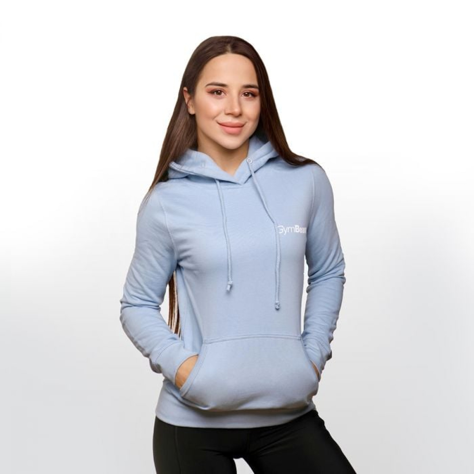 GymBeam Dámska mikina PRO Hoodie Blue XS · záber 1