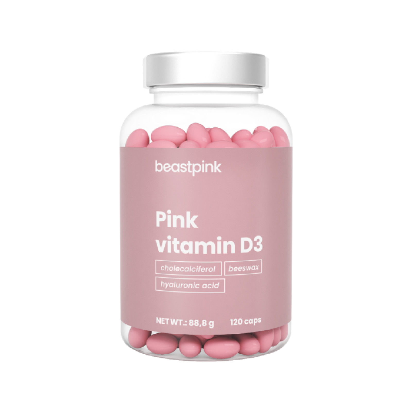 BeastPink Pink Vitamín D3 2000 IU · záber 1