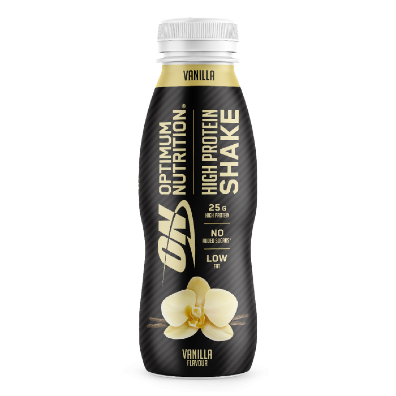 Optimum Nutrition Optimum High Protein Shake vanilka - Príchuť: Vanilka | Hmotnosť: 0,346 kg | Objem: 330 ml | Balenie: 10 · záber 1
