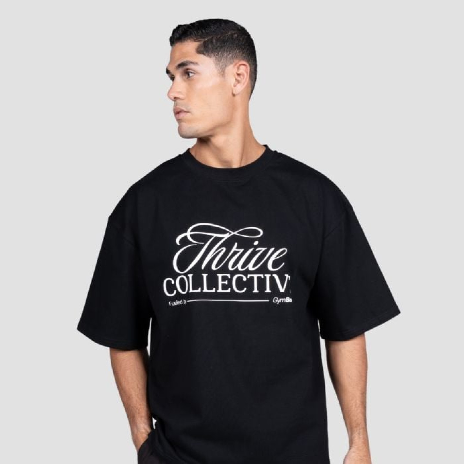 GymBeam Tričko Thrive Black M · záber 1