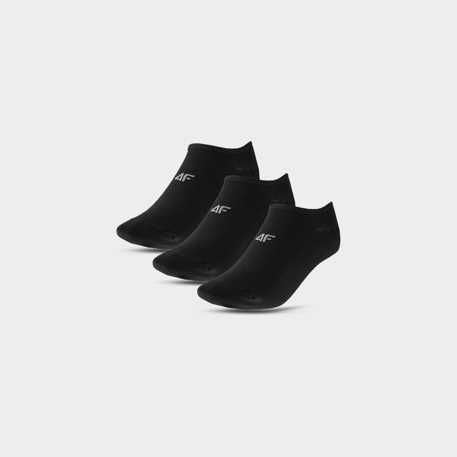 Krátke ponožky (3-pack) dámske - čierne · záber 1