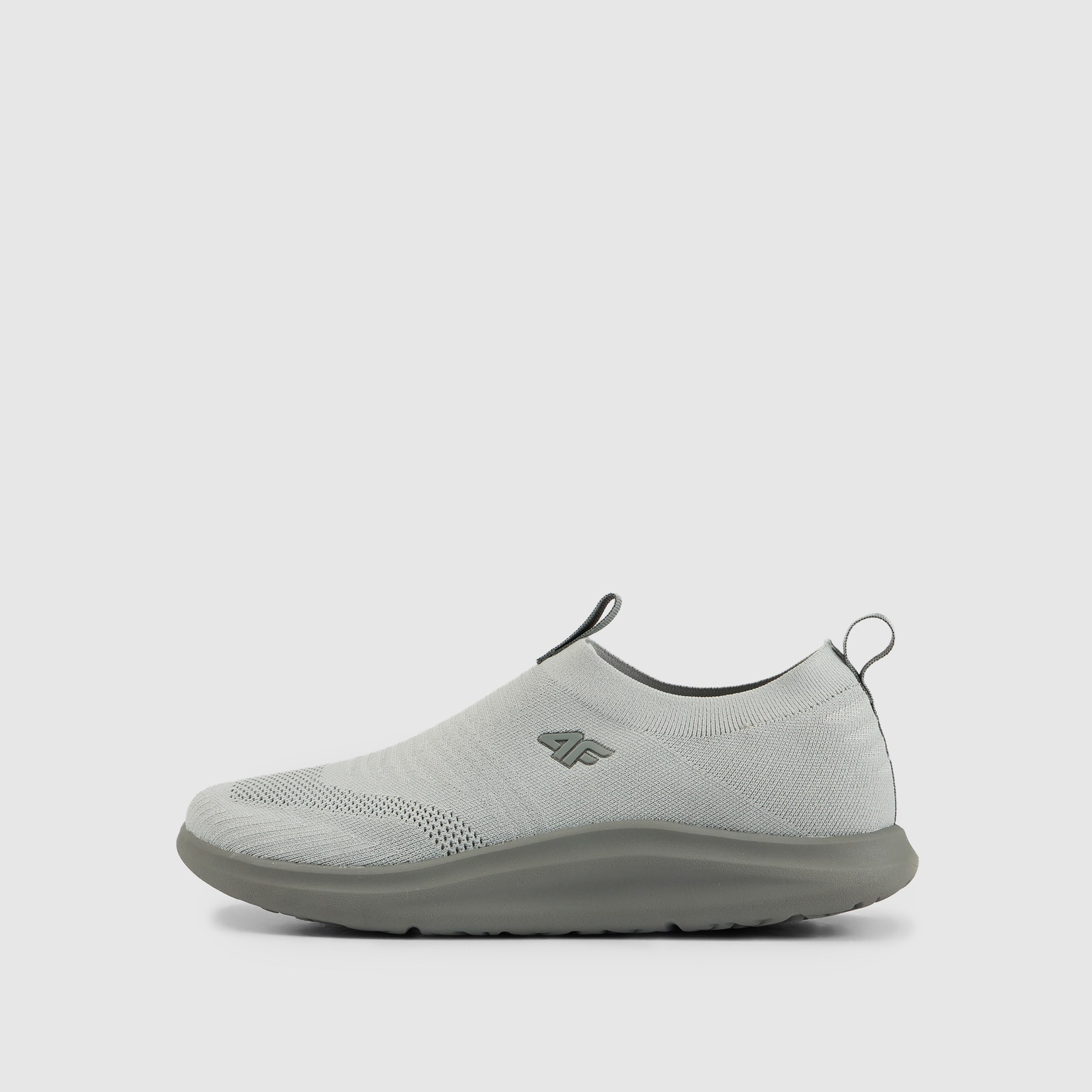 Nízke slip-on tenisky NEONITE s mäkkou stielkou pánske - sivé · záber 1