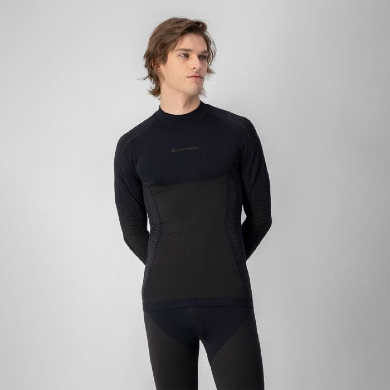 Champion Športový top Base Layer Thermo Black S/MS/M · záber 1