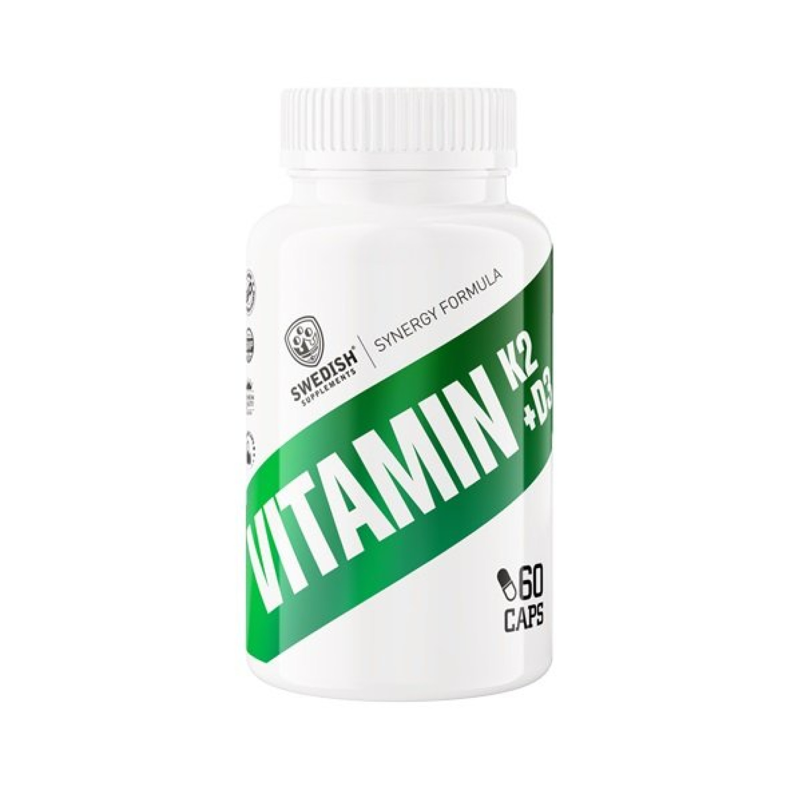 Vitamin K2 + D3 - Swedish Supplements 60 kaps. · záber 1