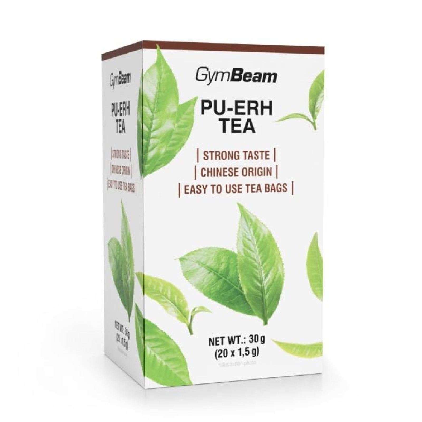GymBeam Pu-erh čaj · záber 1