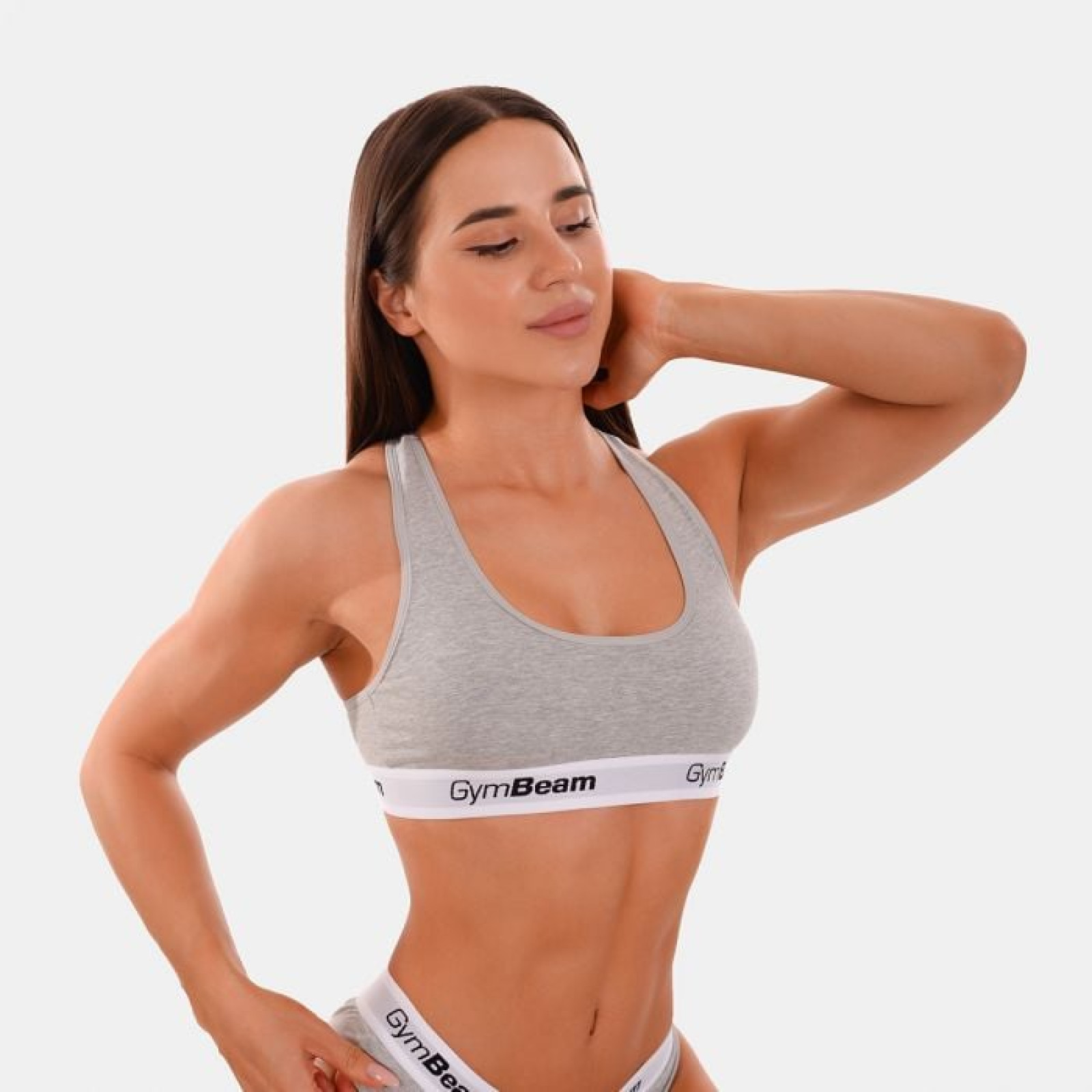 GymBeam Podprsenka Bralette Grey SS · záber 1