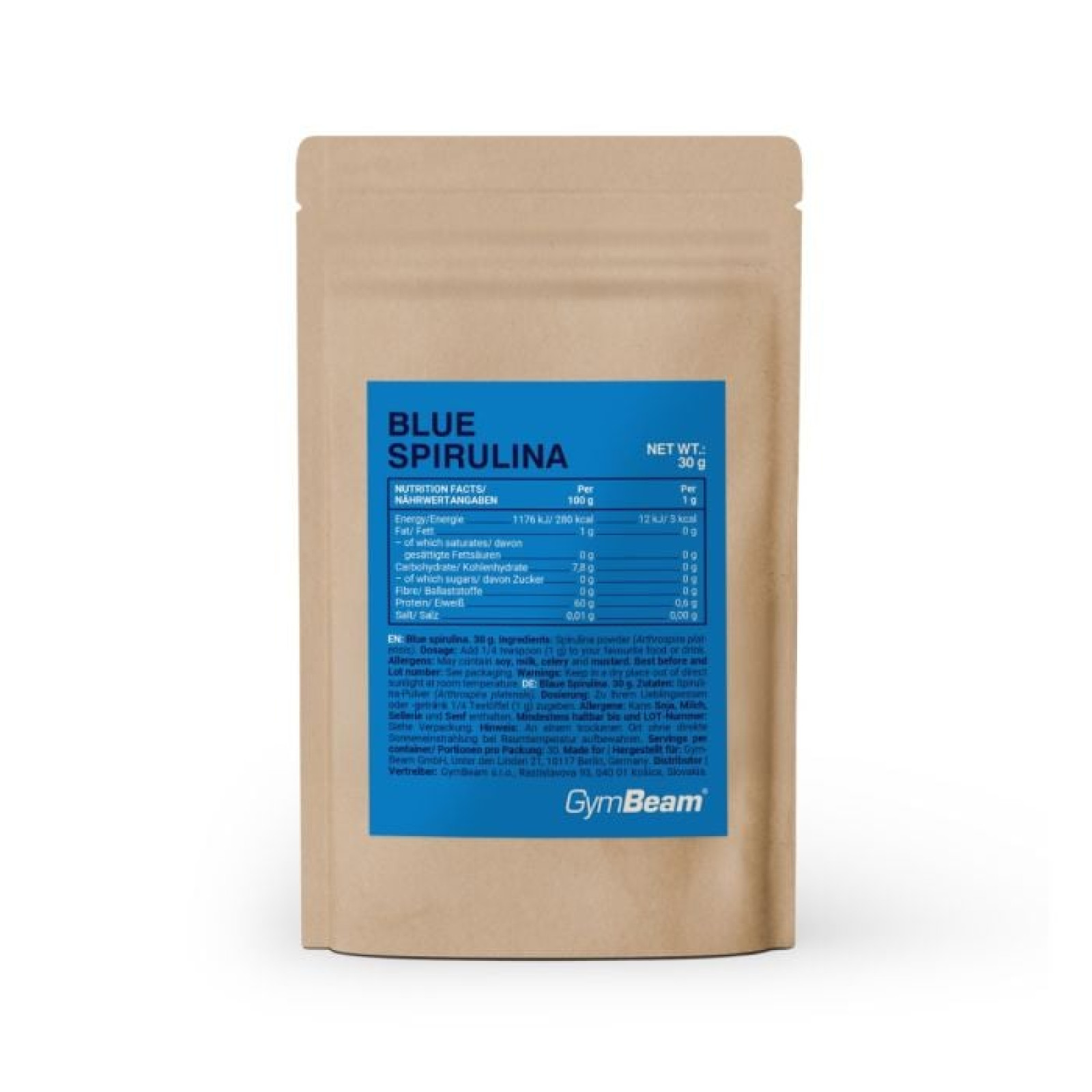 GymBeam Modrá spirulina · záber 1