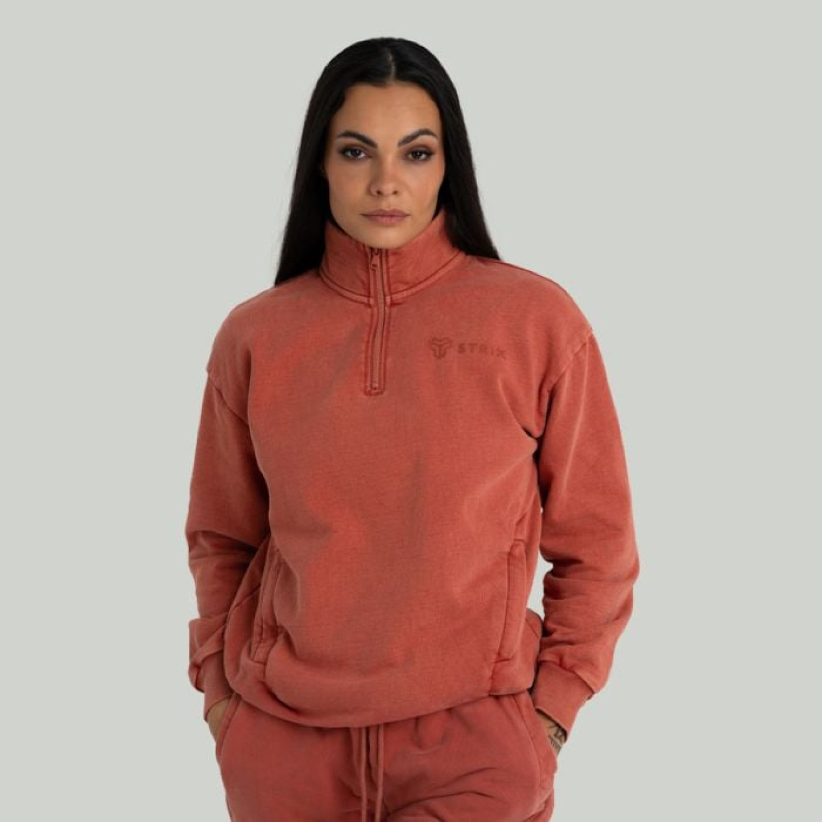 STRIX Dámska mikina Washed Terra L · záber 1
