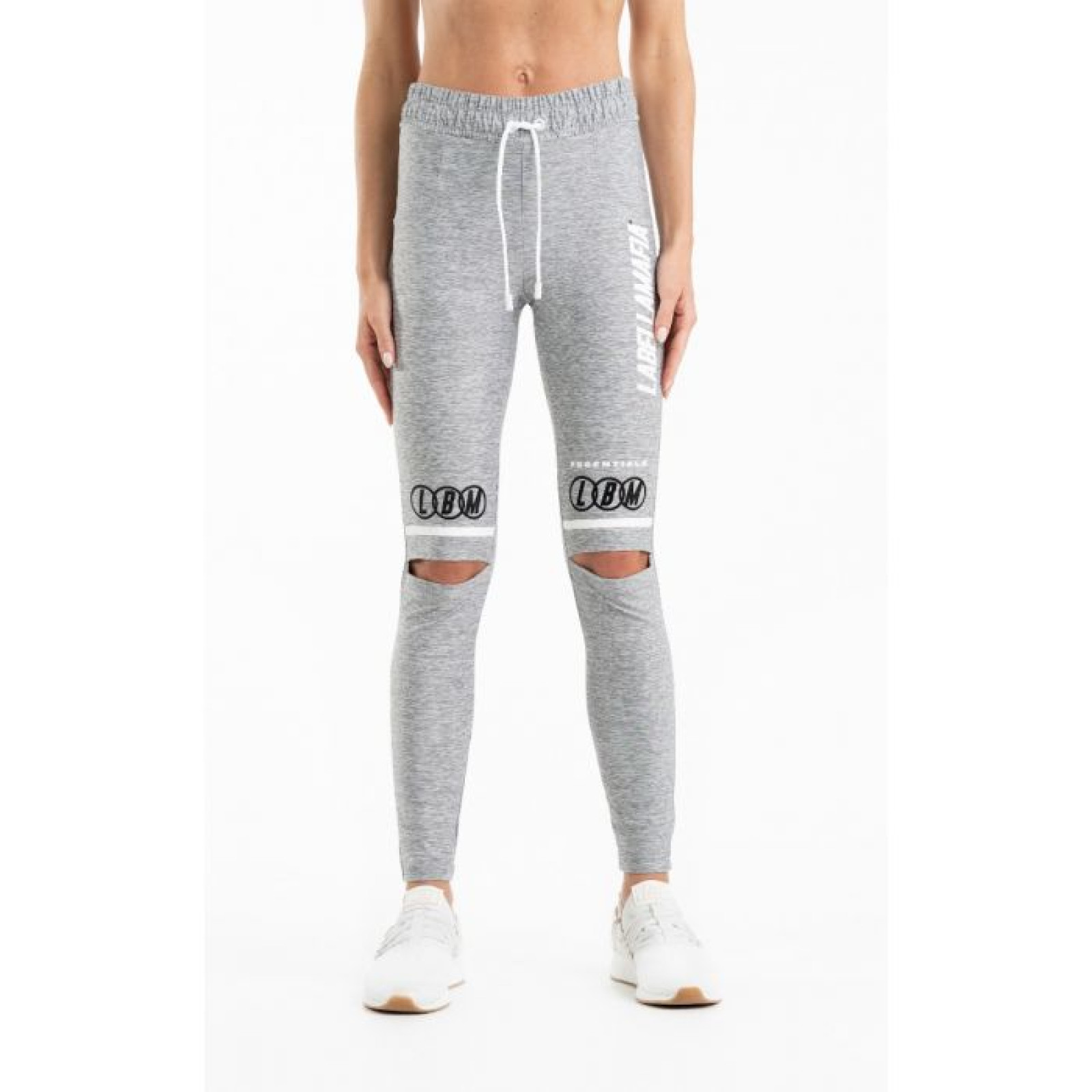 LABELLAMAFIA Dámske tepláky Essentials Grey SS · záber 1