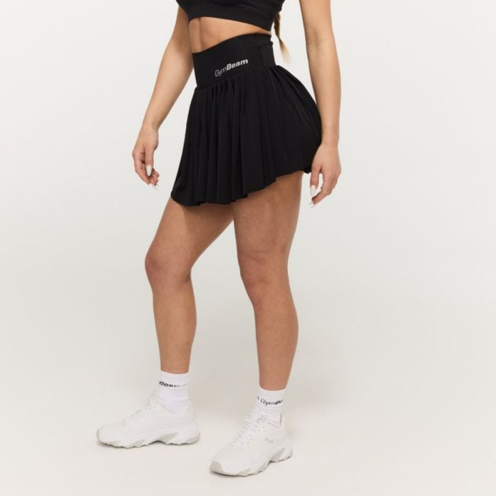 GymBeam Dámska sukňa BEAT Skort Black MM · záber 1