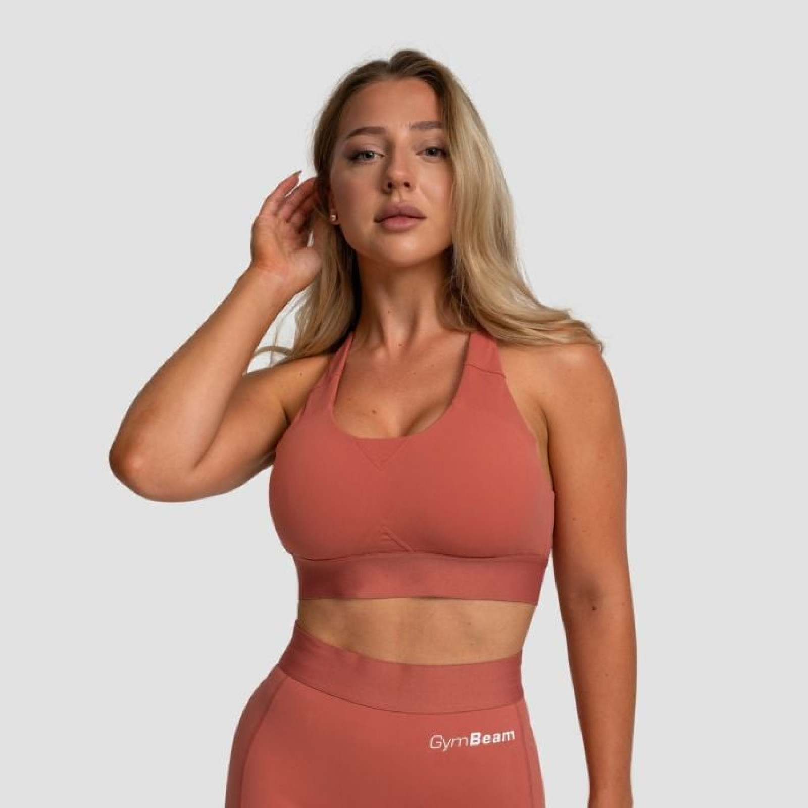 GymBeam Športová podprsenka Limitless Cinnamon XXLXXL · záber 1