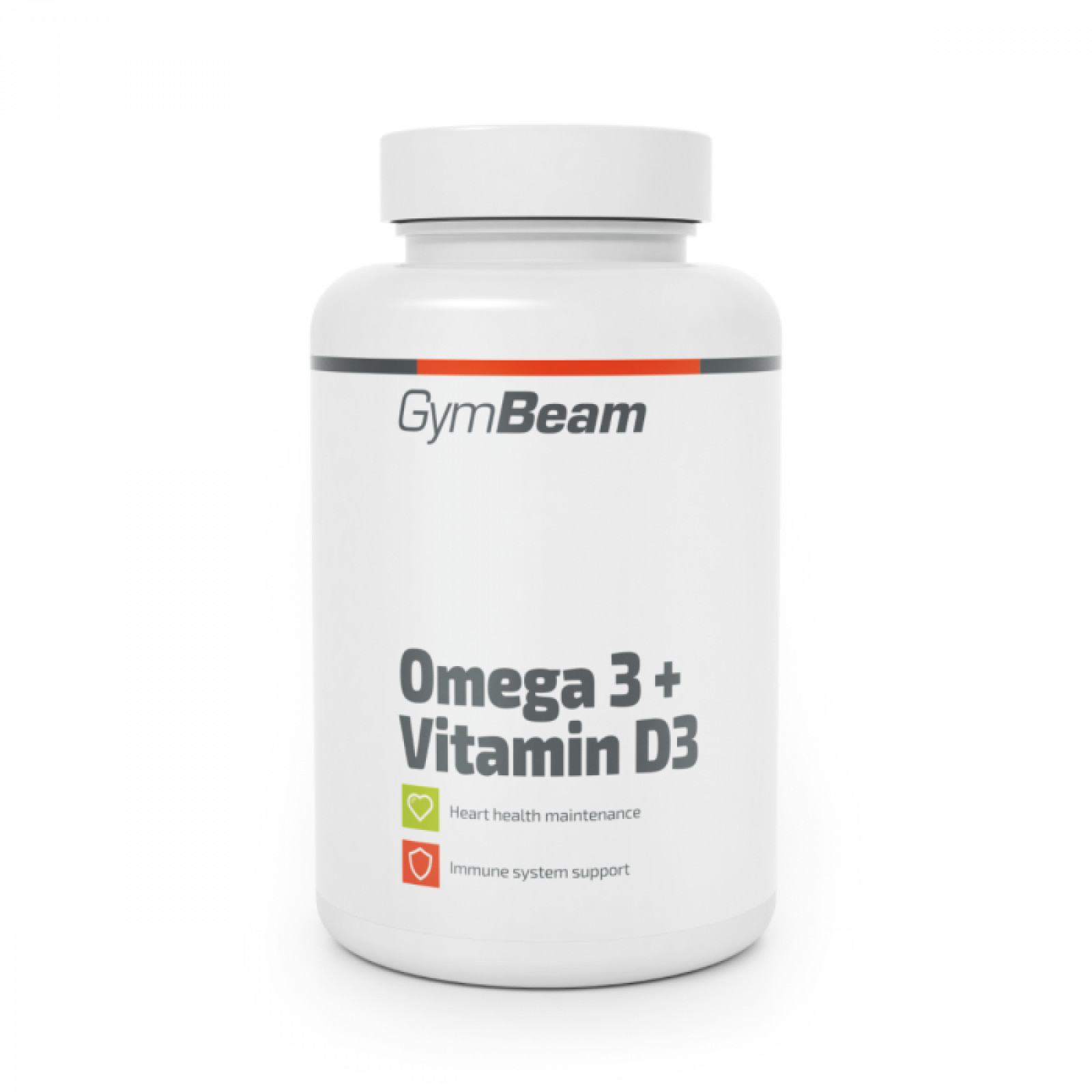 GymBeam Omega 3 + Vitamin D3 - Hmotnosť: 0,126 kg | Balenie: 45 · záber 1