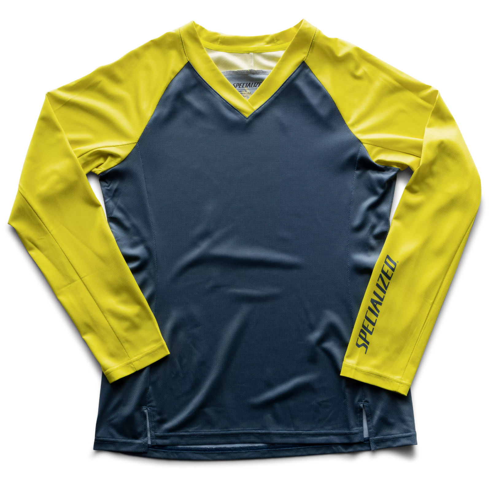 Specialized Andorra Jersey LS W - Veľkosť: S | Farba: Žltá, Sivá · záber 1