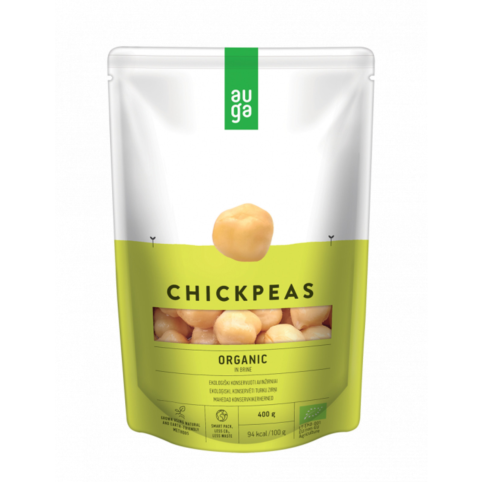Auga BIO Cícer v slanom náleve - Hmotnosť: 1,5 kg · záber 1