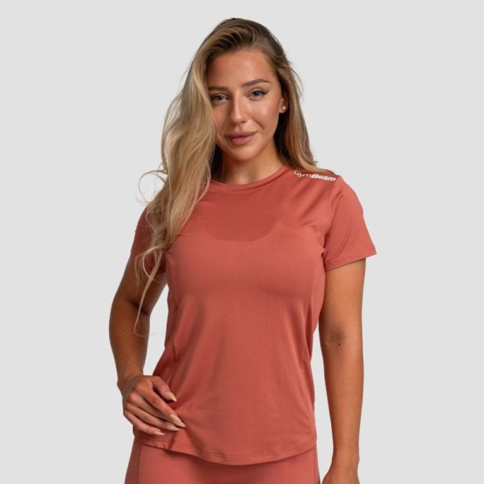 GymBeam Dámske športové tričko Limitless Cinnamon XXLXXL · záber 1