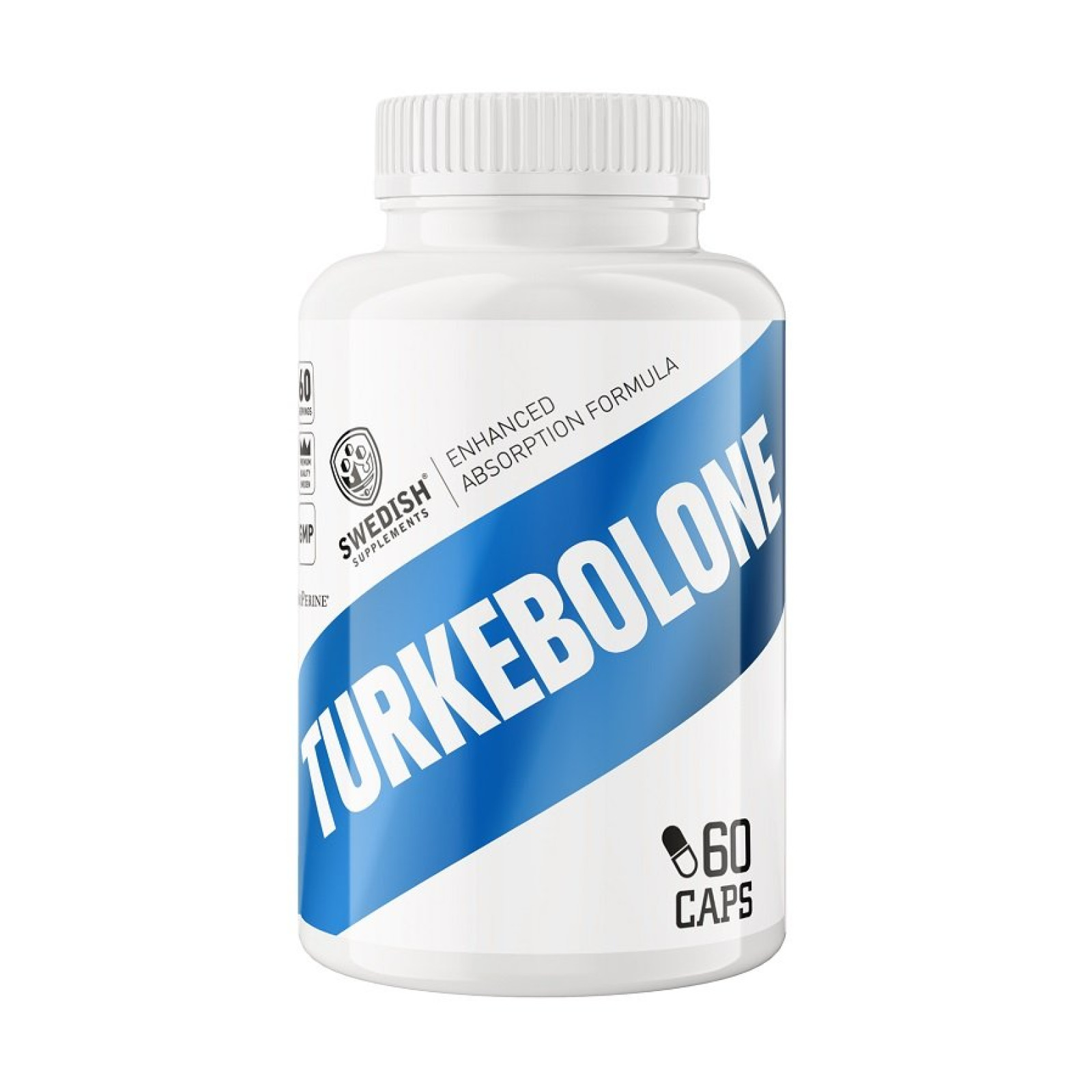 Turkebolone - Swedish Supplements 60 kaps. · záber 1