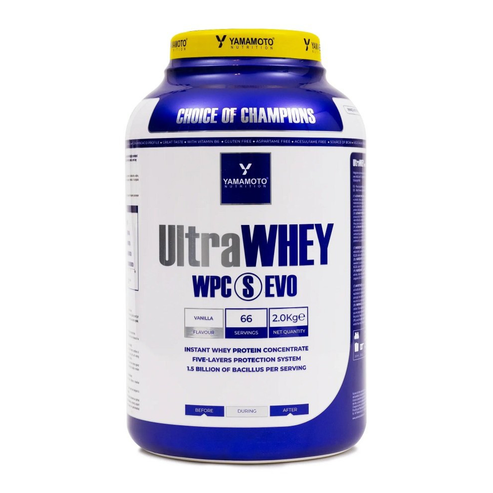 UltraWHEY WPC S EVO - Yamamoto 900 g Chocolate · záber 1