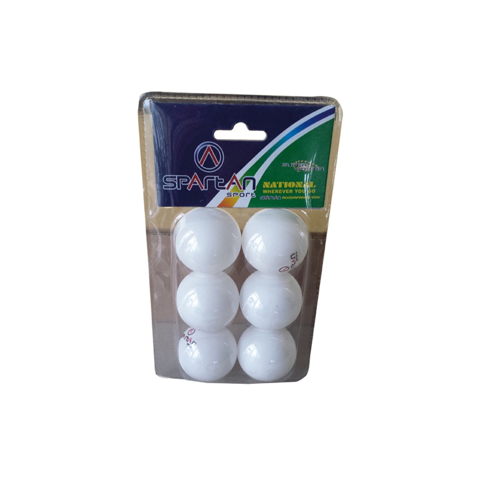 Loptičky na stolný tenis SPARTAN TT-Ball 6ks · záber 1