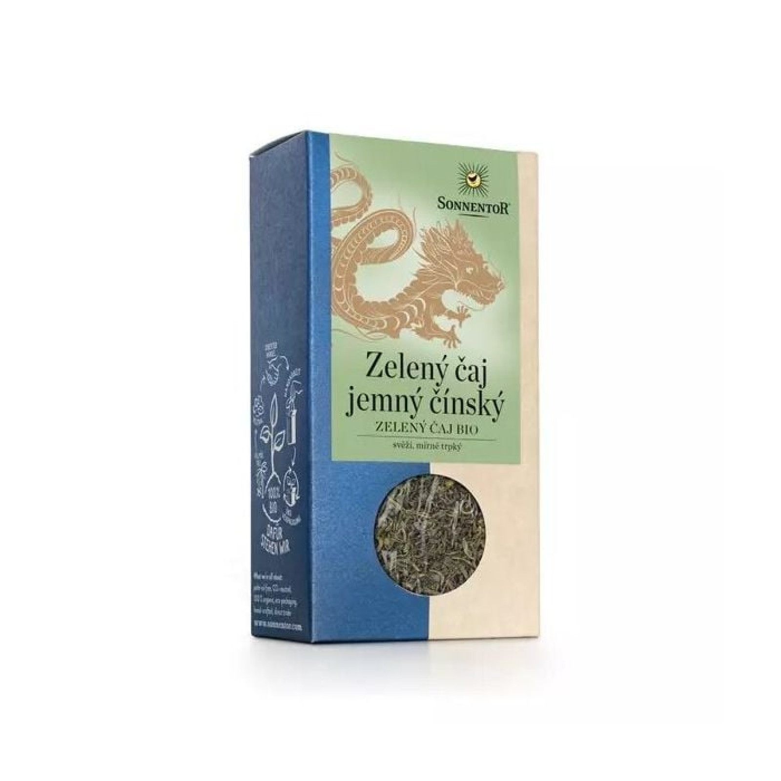 Sonnentor BIO Zelený čaj jemný čínsky sypaný · záber 1