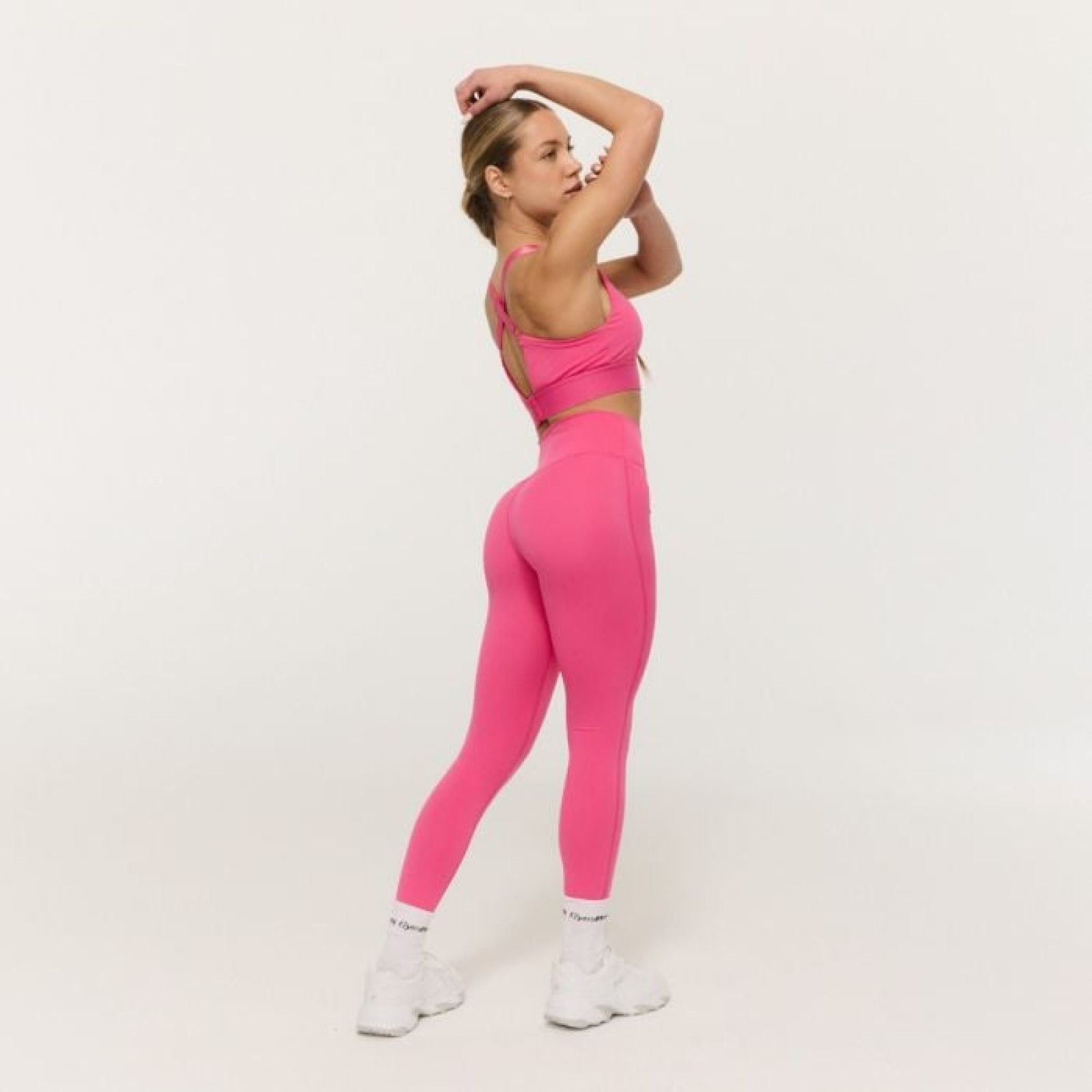 GymBeam Dámske legíny High-waist Limitless Dragonfruit M · záber 1