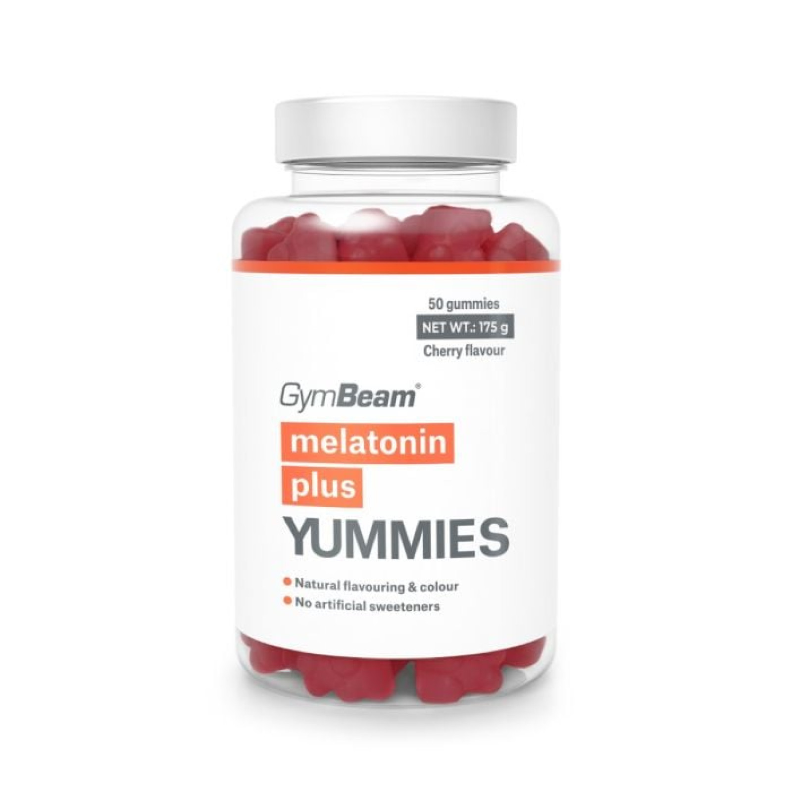 GymBeam Melatonin Plus Yummies čerešňa · záber 1