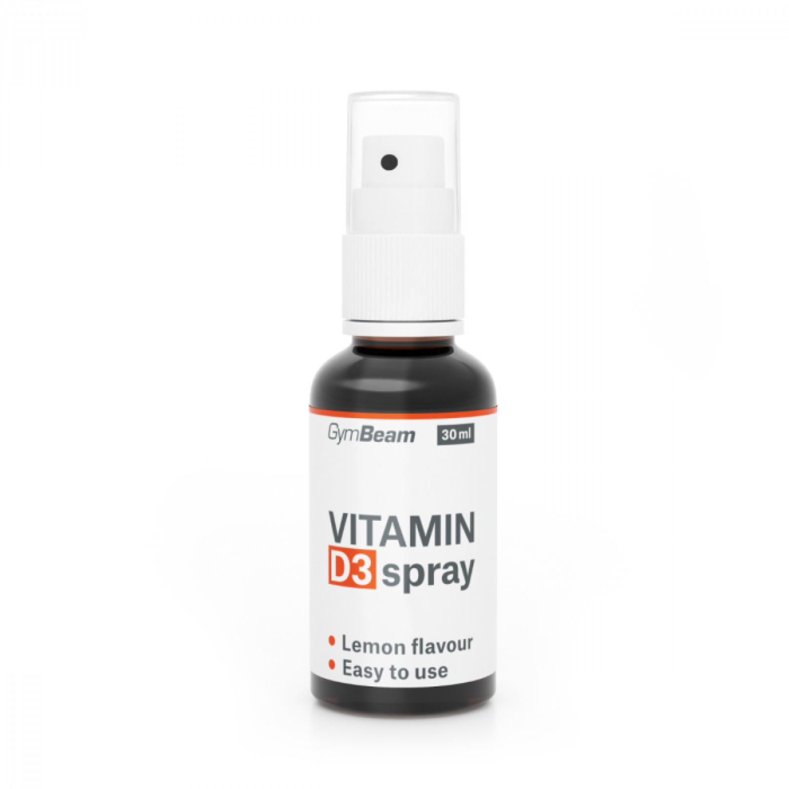 GymBeam Vitamín D3 Sprej 1000 IU citrón · záber 1