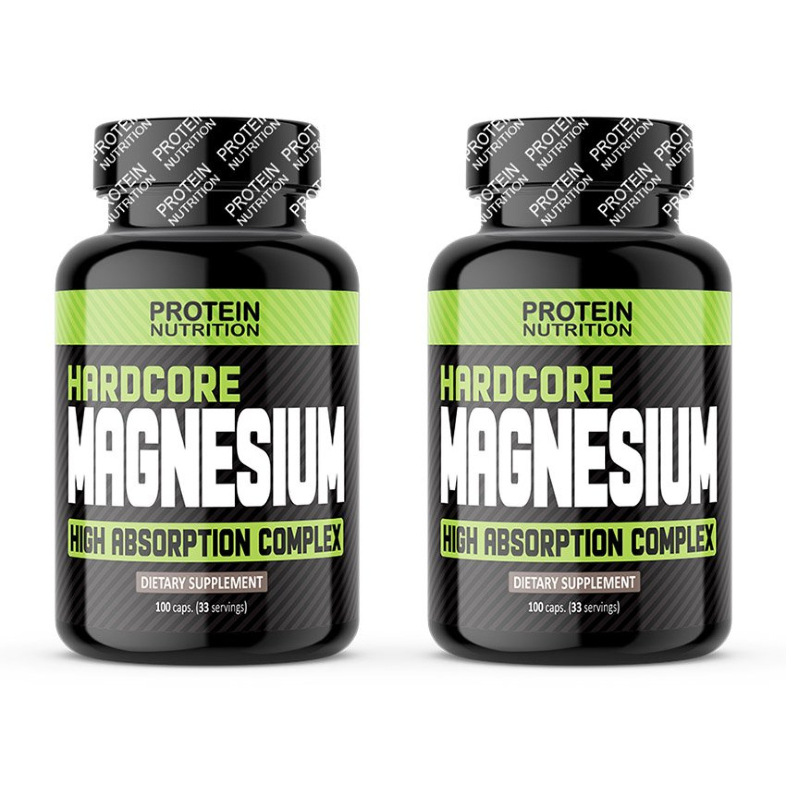 1+1 Zadarmo: Hardcore Magnesium - Protein Nutrition 100 kaps. + 100 kaps. · záber 1
