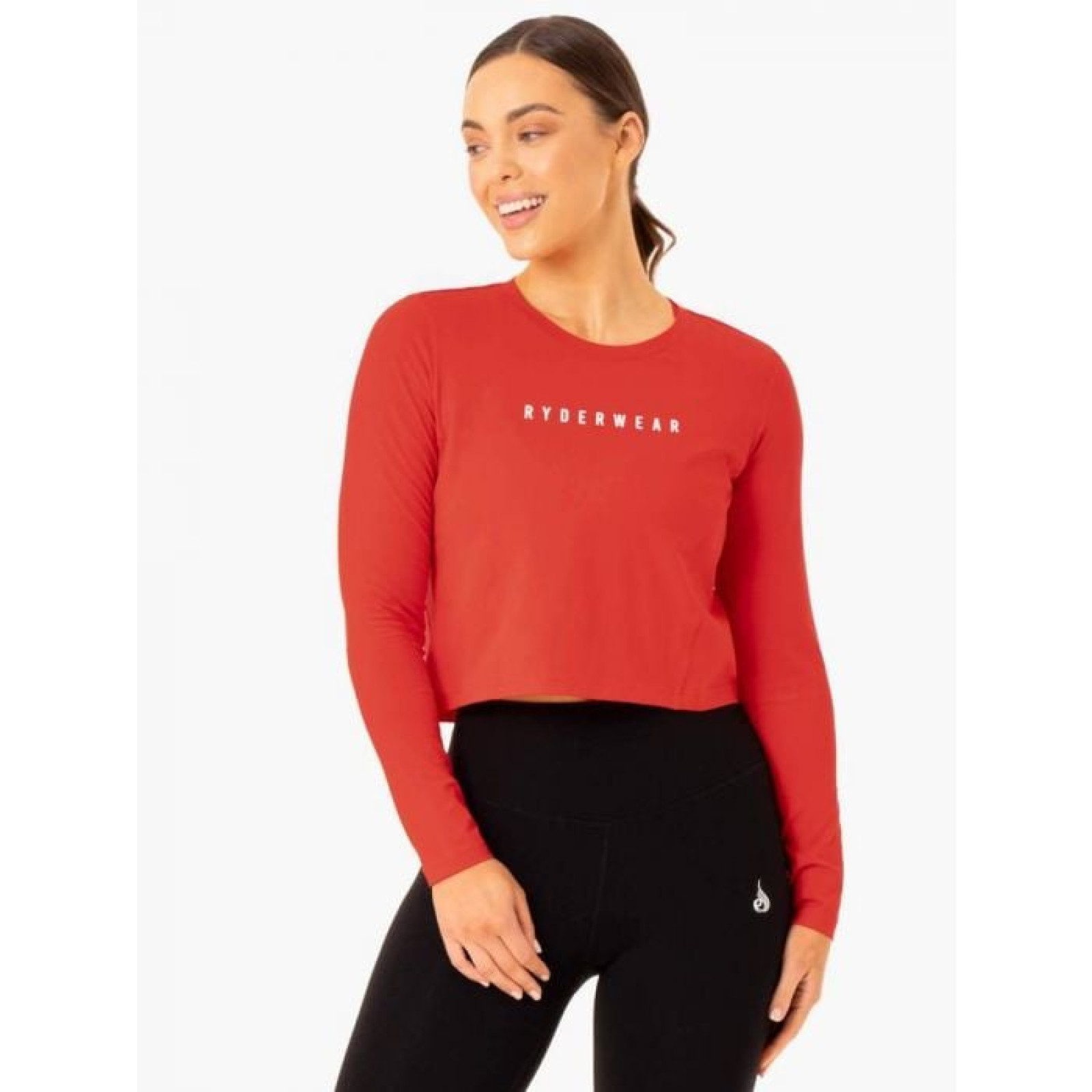 Ryderwear Dámske tričko Long Sleeve Top Foundation Red L · záber 1