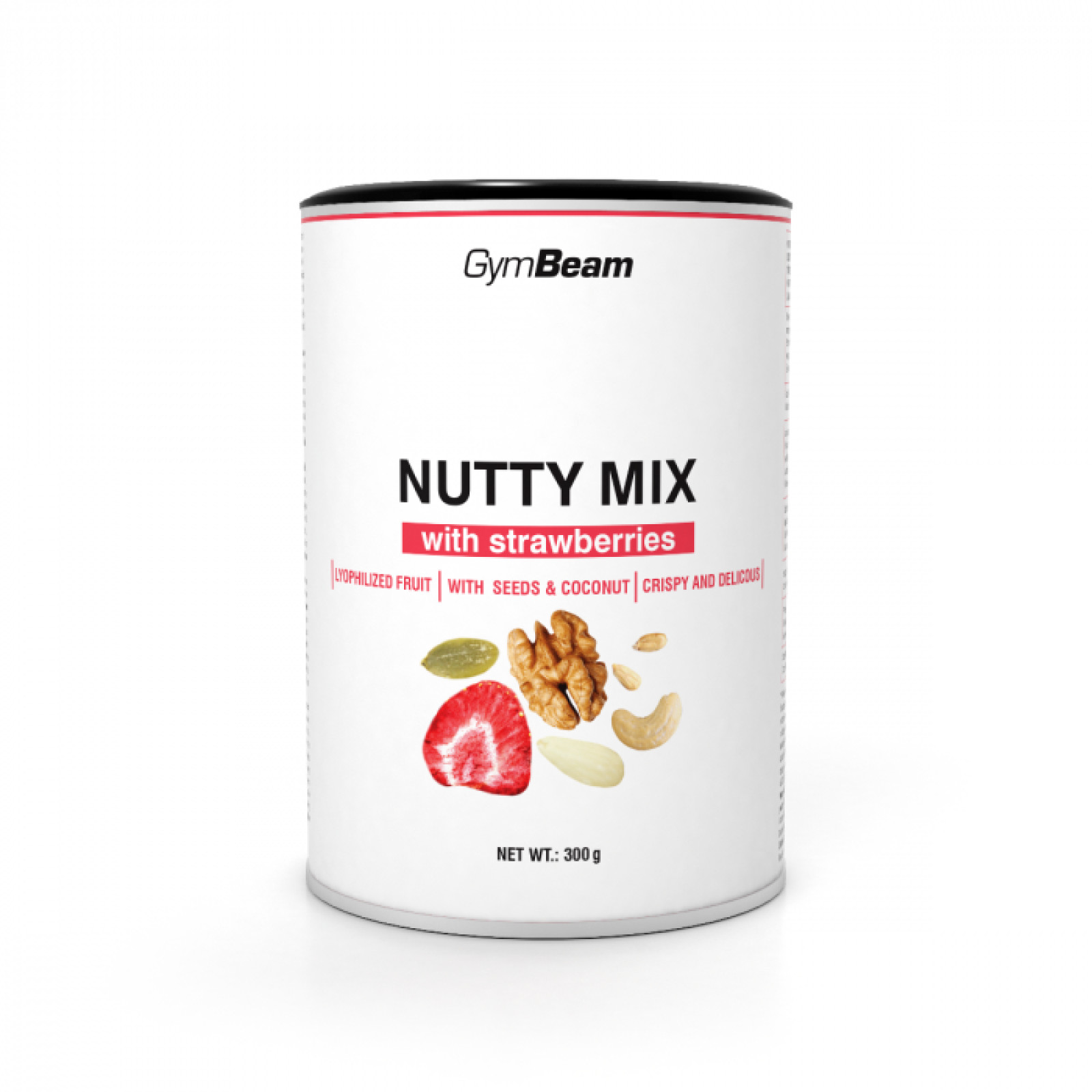 GymBeam Nutty Mix s jahodami · záber 1