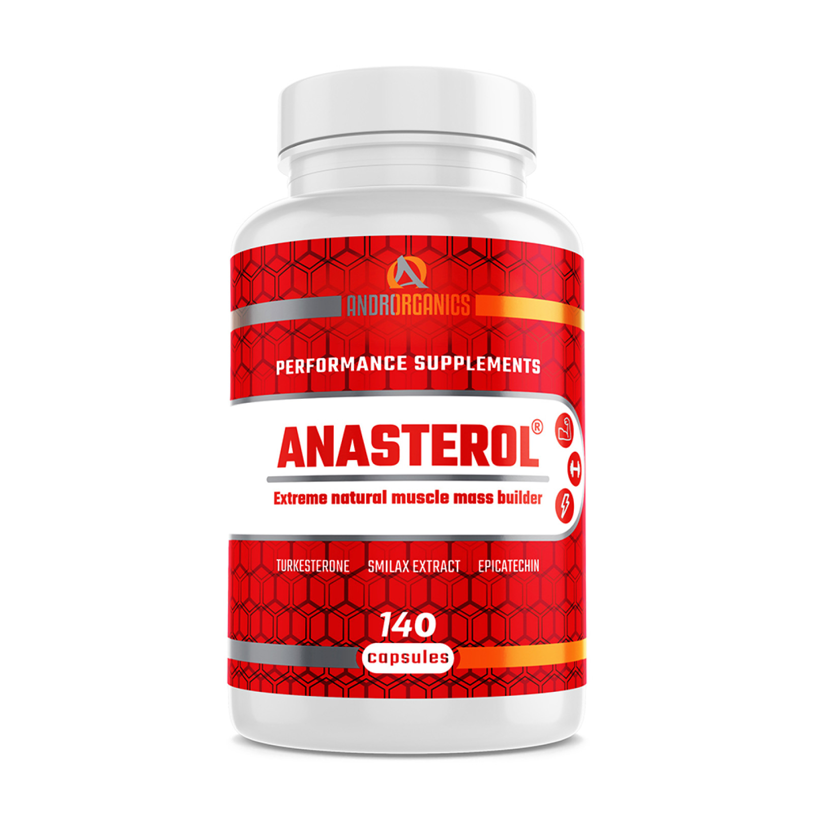 Androrganics AnaSterol 140 caps · záber 1